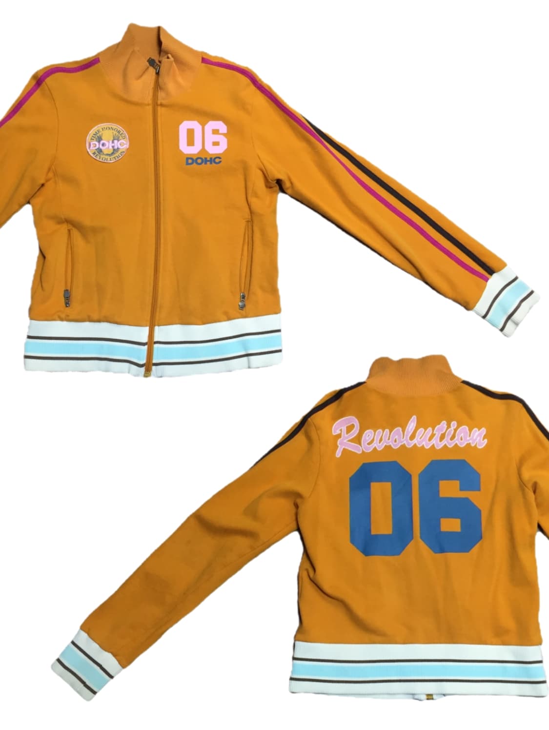 DOHC 옐로우 노란 아우터 집업 상품이미지1