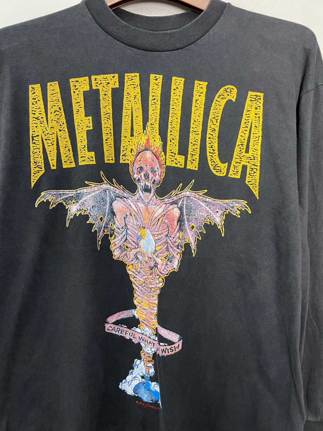 빈티지 메탈리카 King Nothing 아트워크 롱슬리브 H2544 상품이미지3