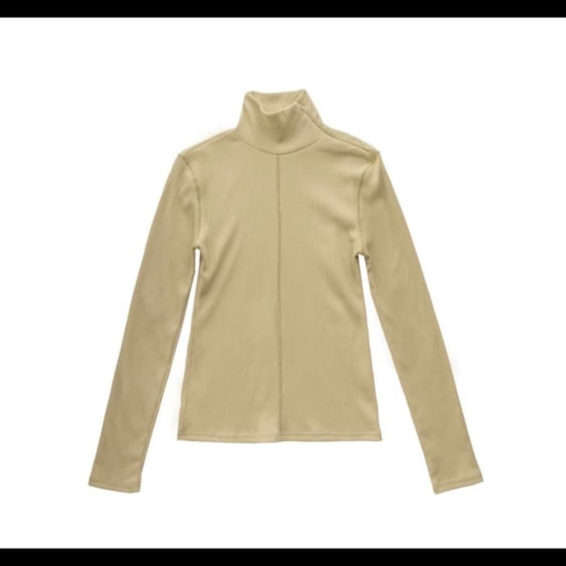 에옹쓰 터틀넥 머스타드 상품이미지1