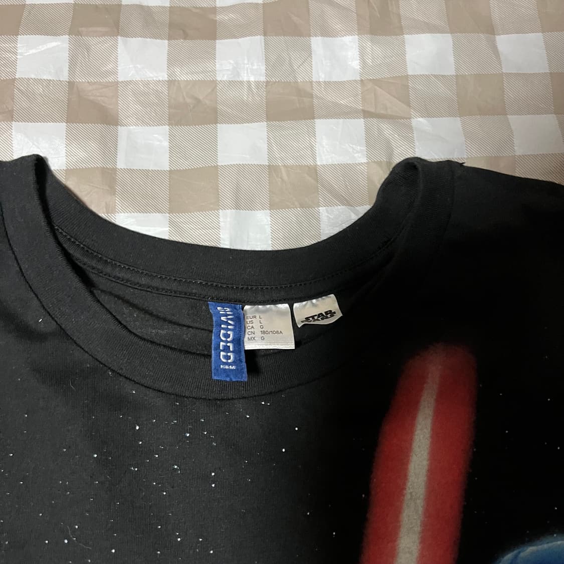H&M 스타워즈 반팔 L 프린팅 스타 워즈 마블 에이치엔엠 상품이미지2