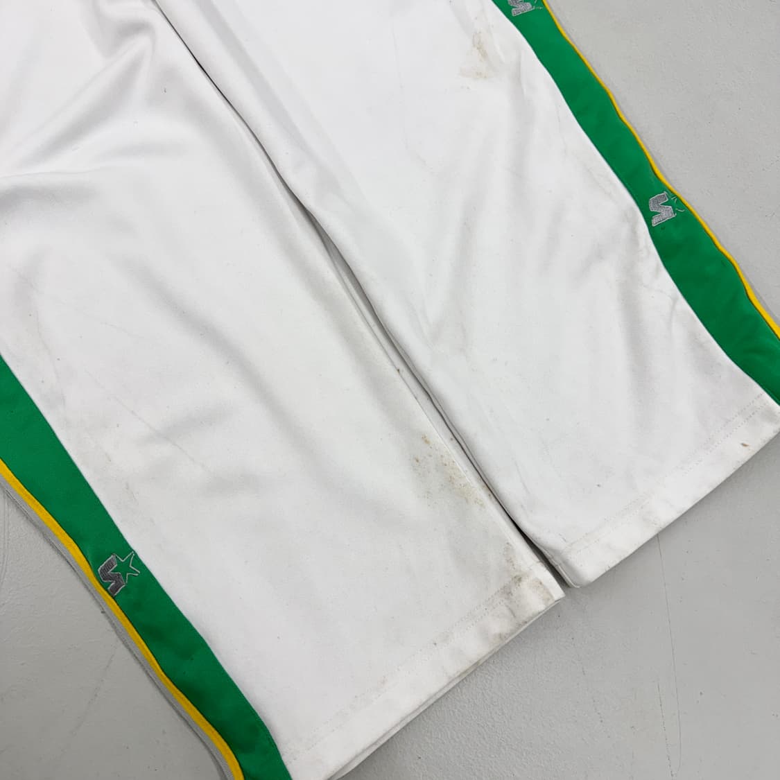 스타터 90s 흰초 올드스쿨 사이드버튼 와이드 트랙팬프 상품이미지8