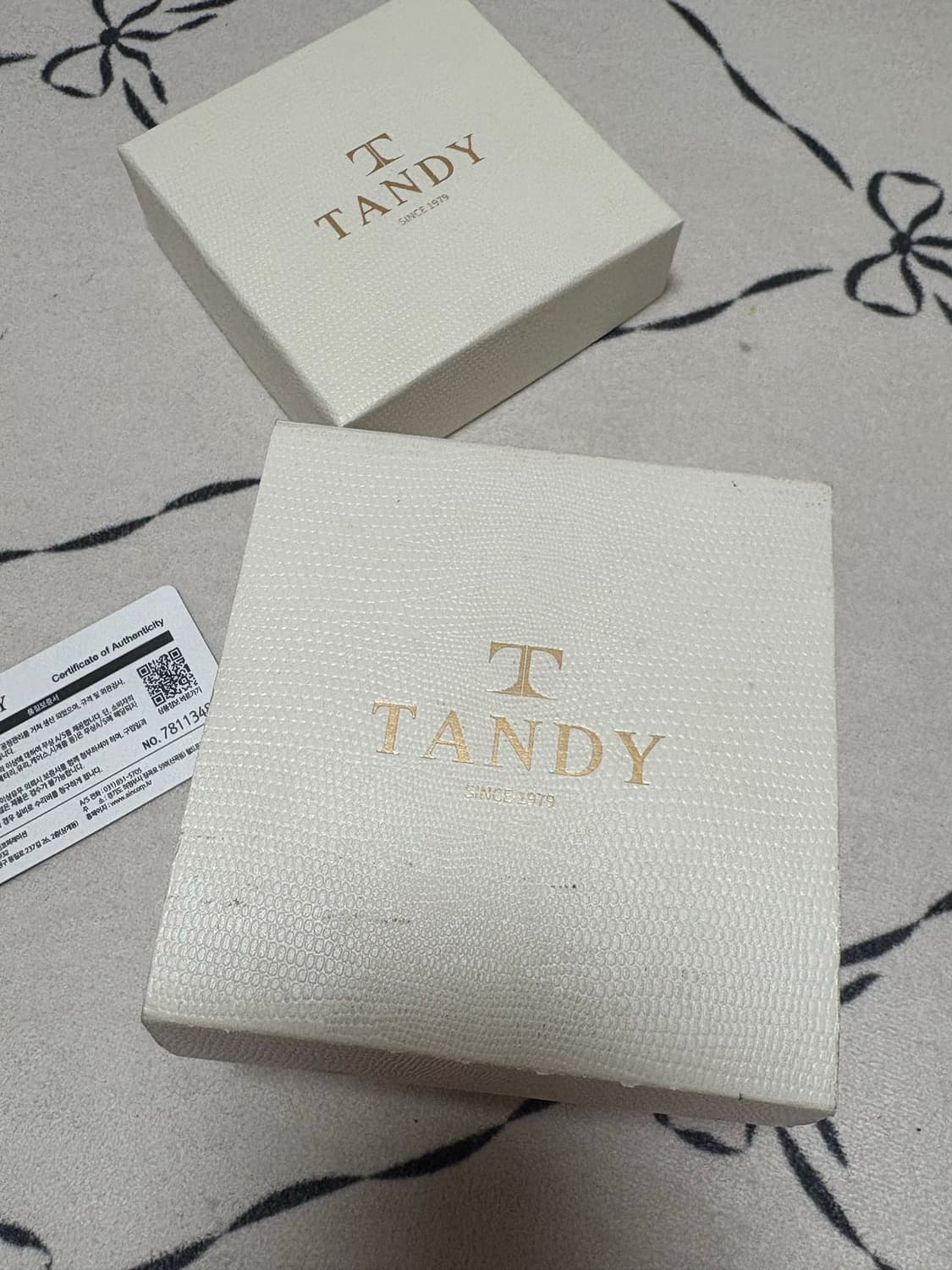 (새상품) 탠디 T-3603M 다이아몬드 메탈 시계  상품이미지5