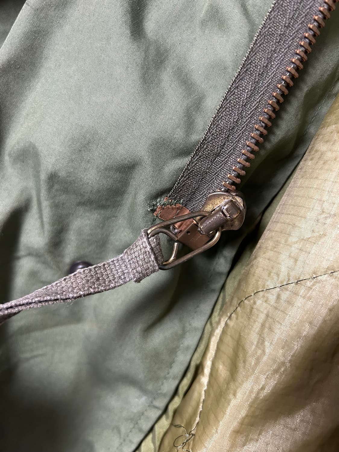 M65 피쉬테일 og 개파카 xs황금사이즈 (내피포함) 상품이미지5