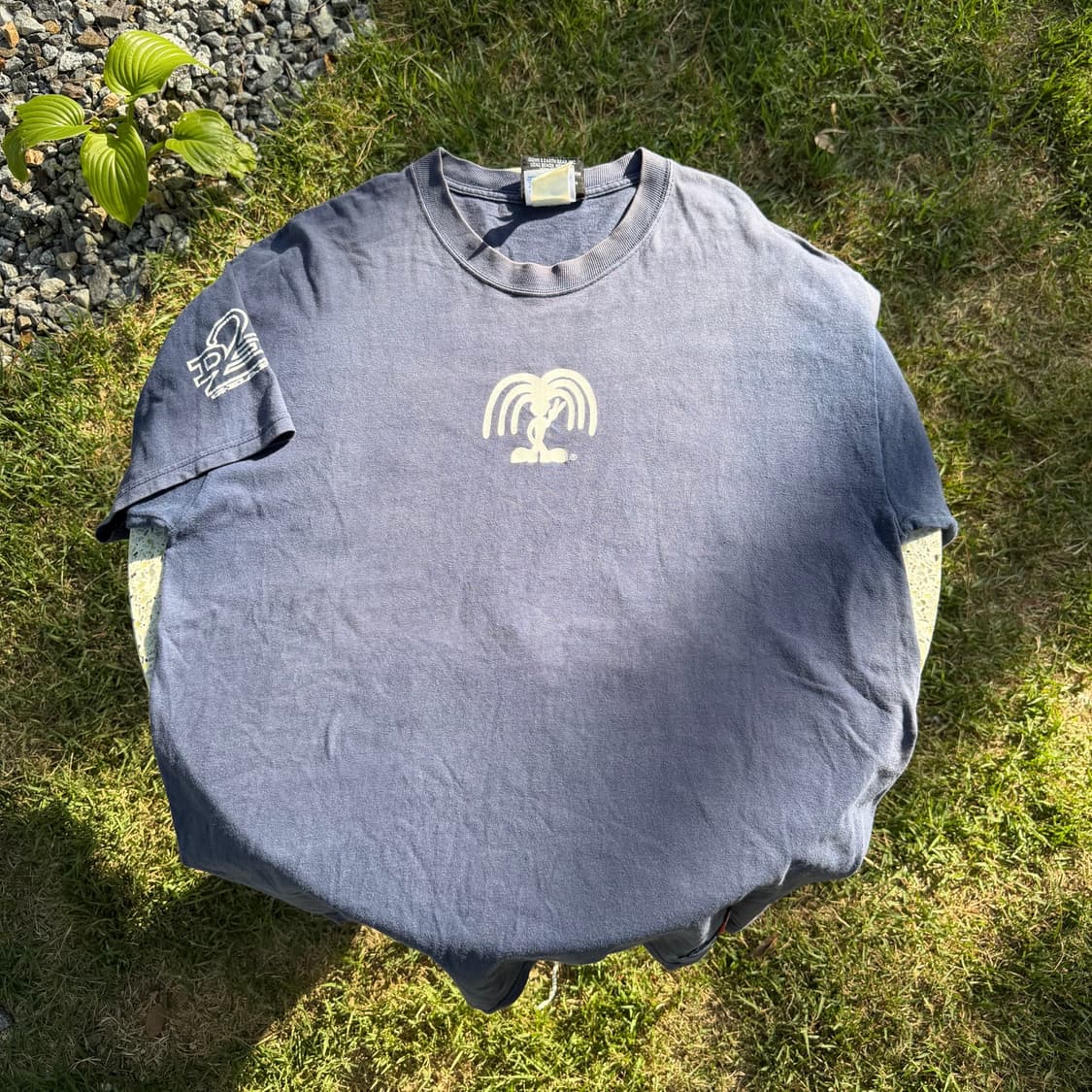 90s D2E Gear 네이비 티셔츠 L  상품이미지2