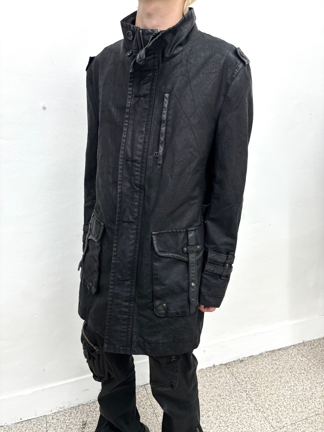 Coated armor pocket jacket    상품이미지3