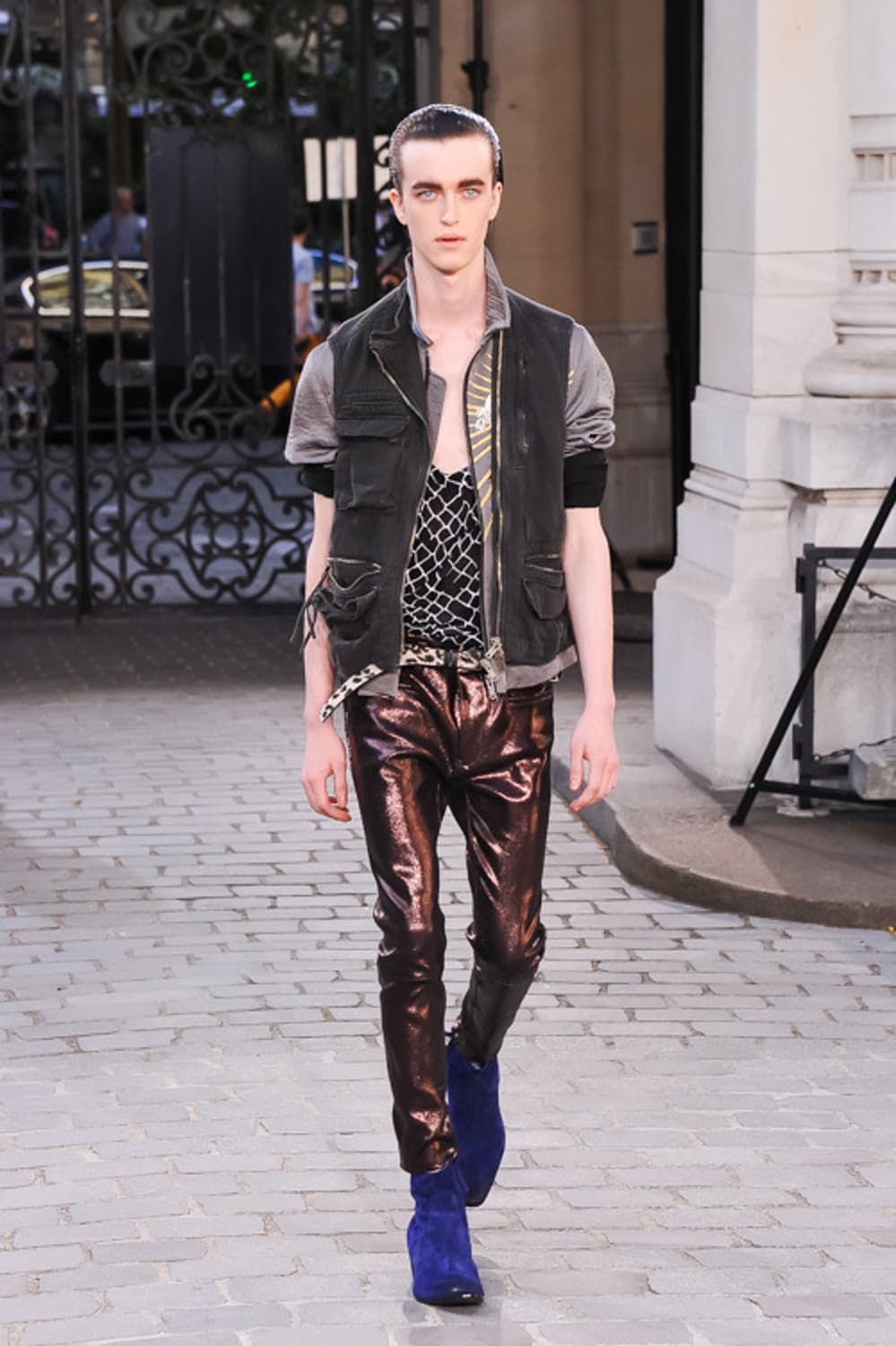 하이더 아커만 / SS16 런웨이 자수 블루종 / L 상품이미지1