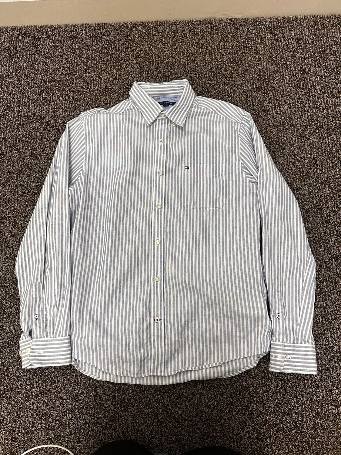 타미힐피거 스트라이프 셔츠 L 상품이미지1