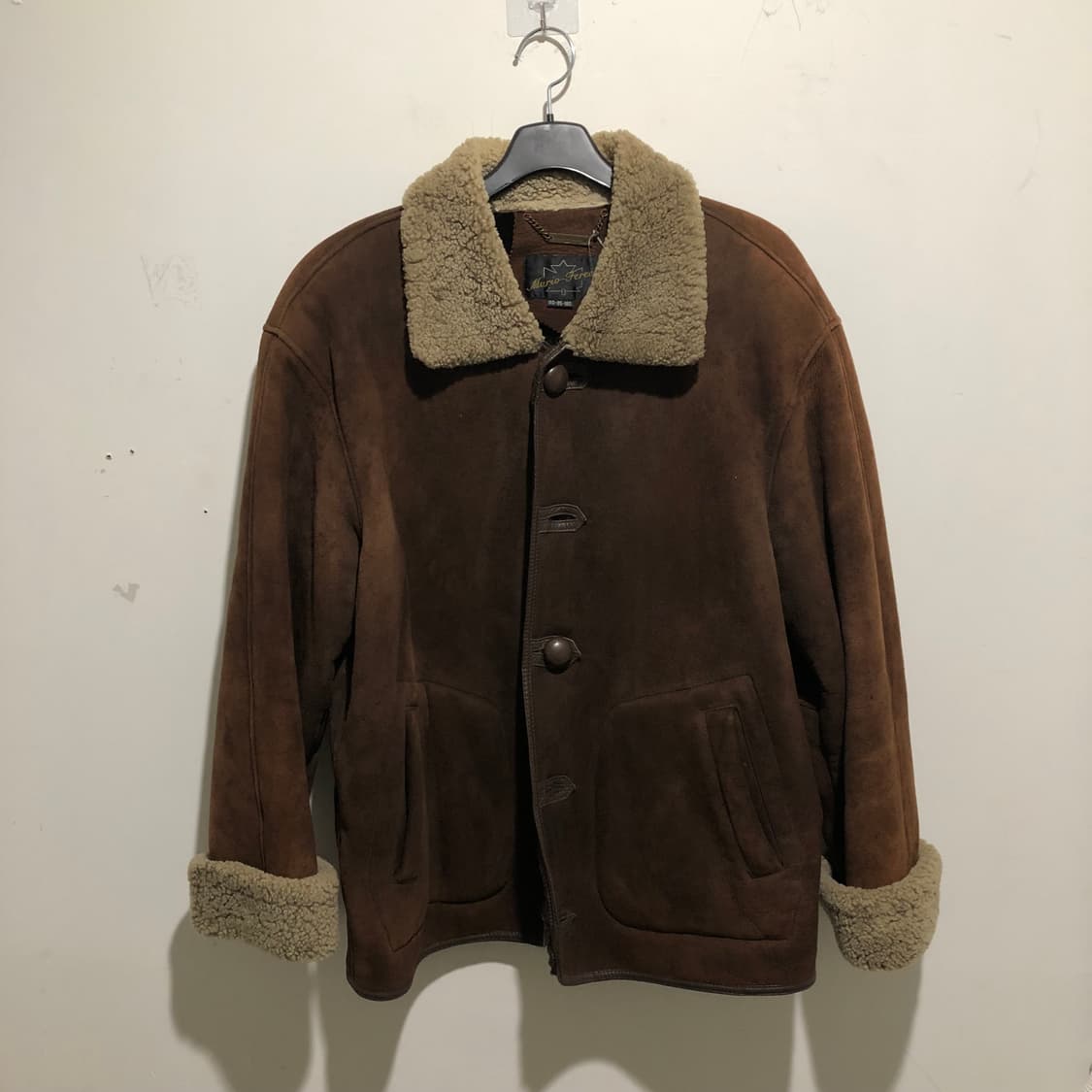 빈티지 가죽 무스탕 상품이미지1