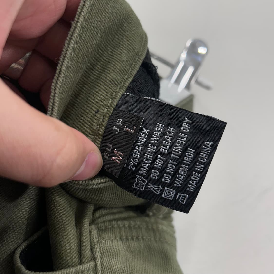 모토팬츠 슬림핏 스판코튼 바이커 팬츠 상품이미지4