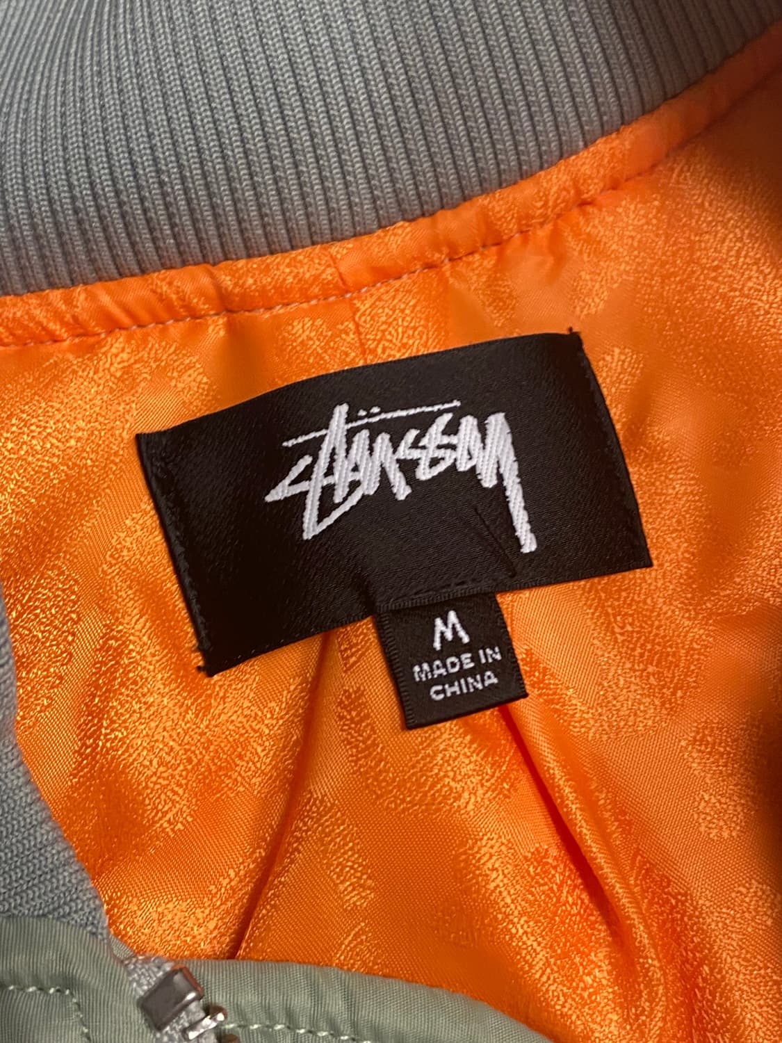 스투시 퀼티드 봄버 자켓 (Stüssy Nylon Di 상품이미지2