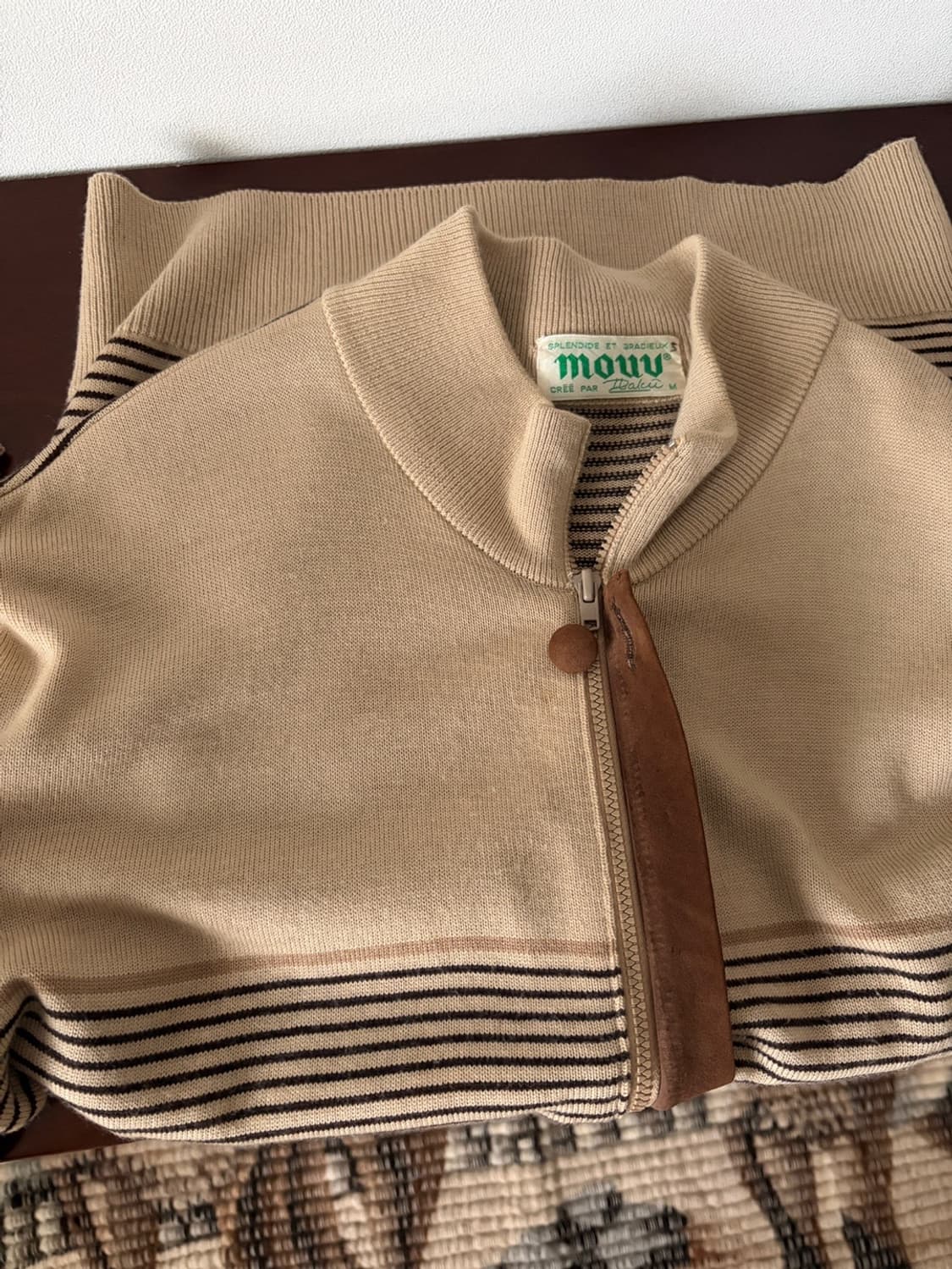 zip-up knit 상품이미지8