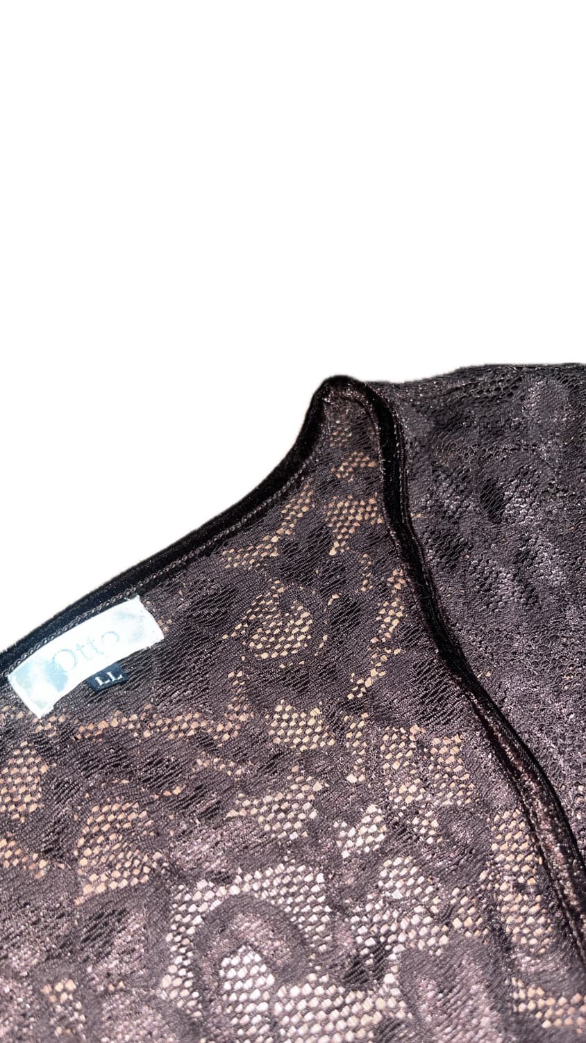 Otto vintage lace layered vest top 레이스탑 상품이미지2