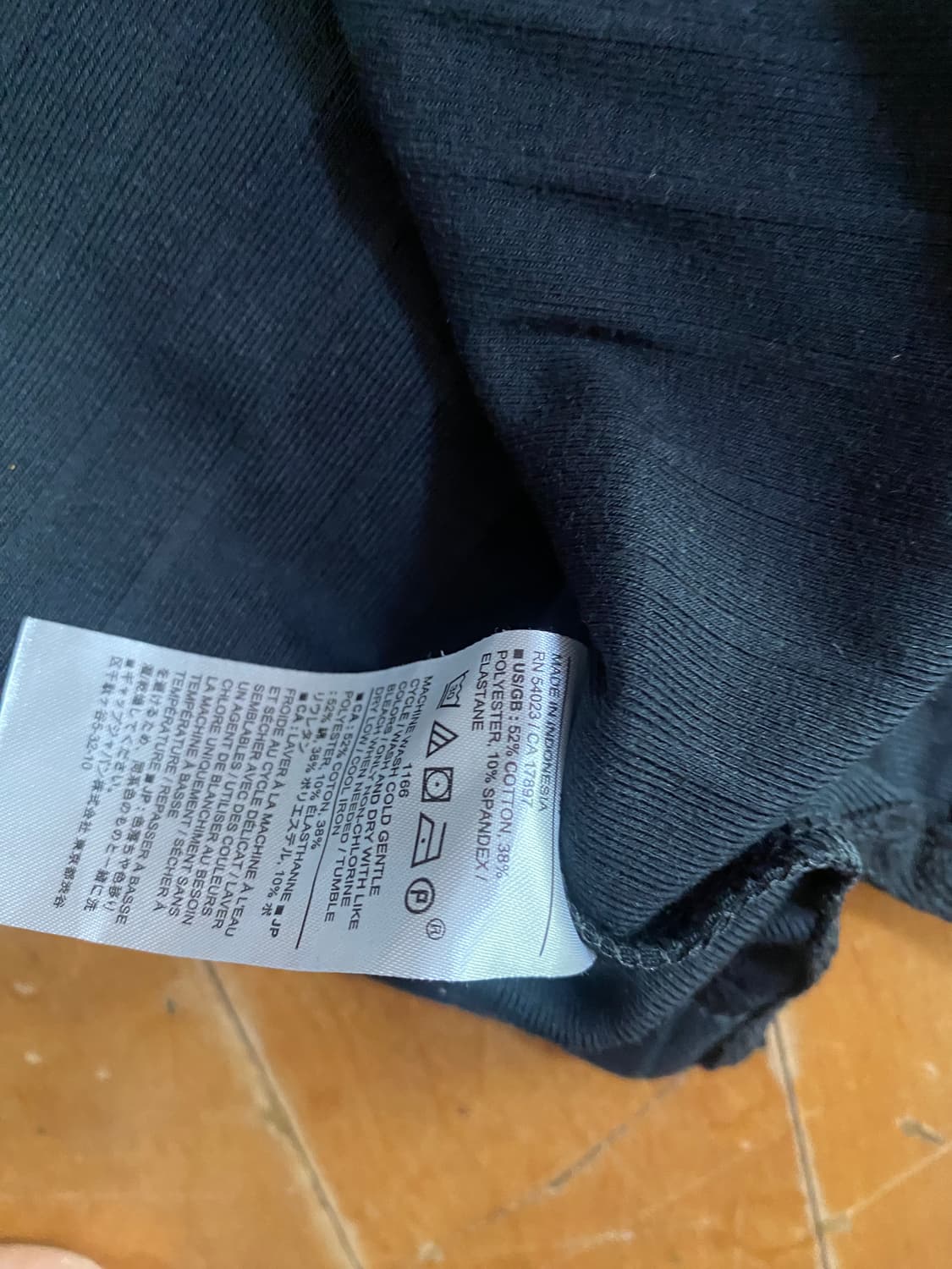 바나나리퍼블릭 골지 반팔 폴로셔츠 M (100) 상품이미지3