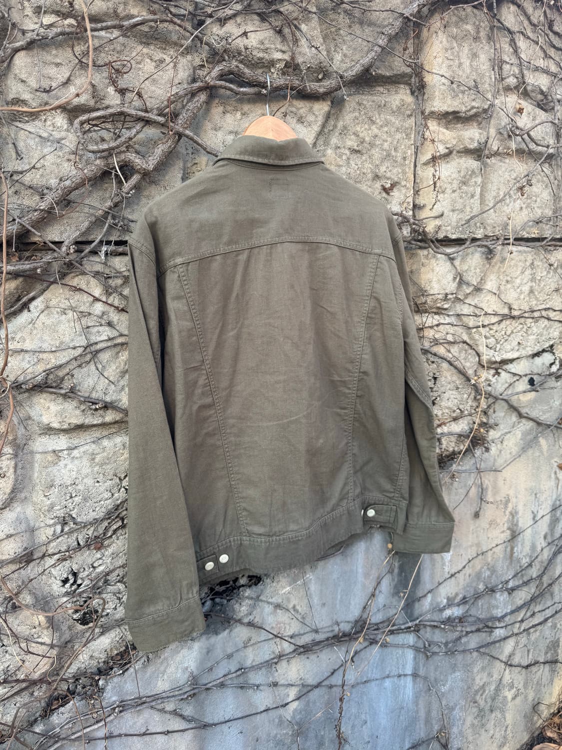 Lee 제팬 빈티지 웨스턴 복각 220j hbt 트러커 자켓 L 상품이미지4