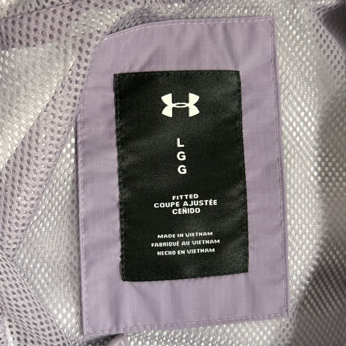 [L] 언더아머 퍼플 바람막이 상품이미지7