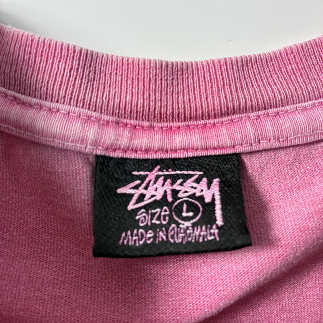 Stussy  스투시 클래식 닷 워시드 반팔 티셔츠  상품이미지6