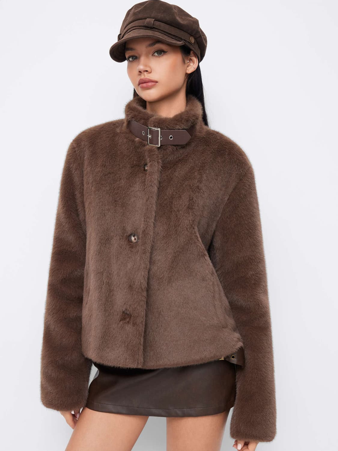 CIDER 스탠다드 자켓 브라운 상품이미지3