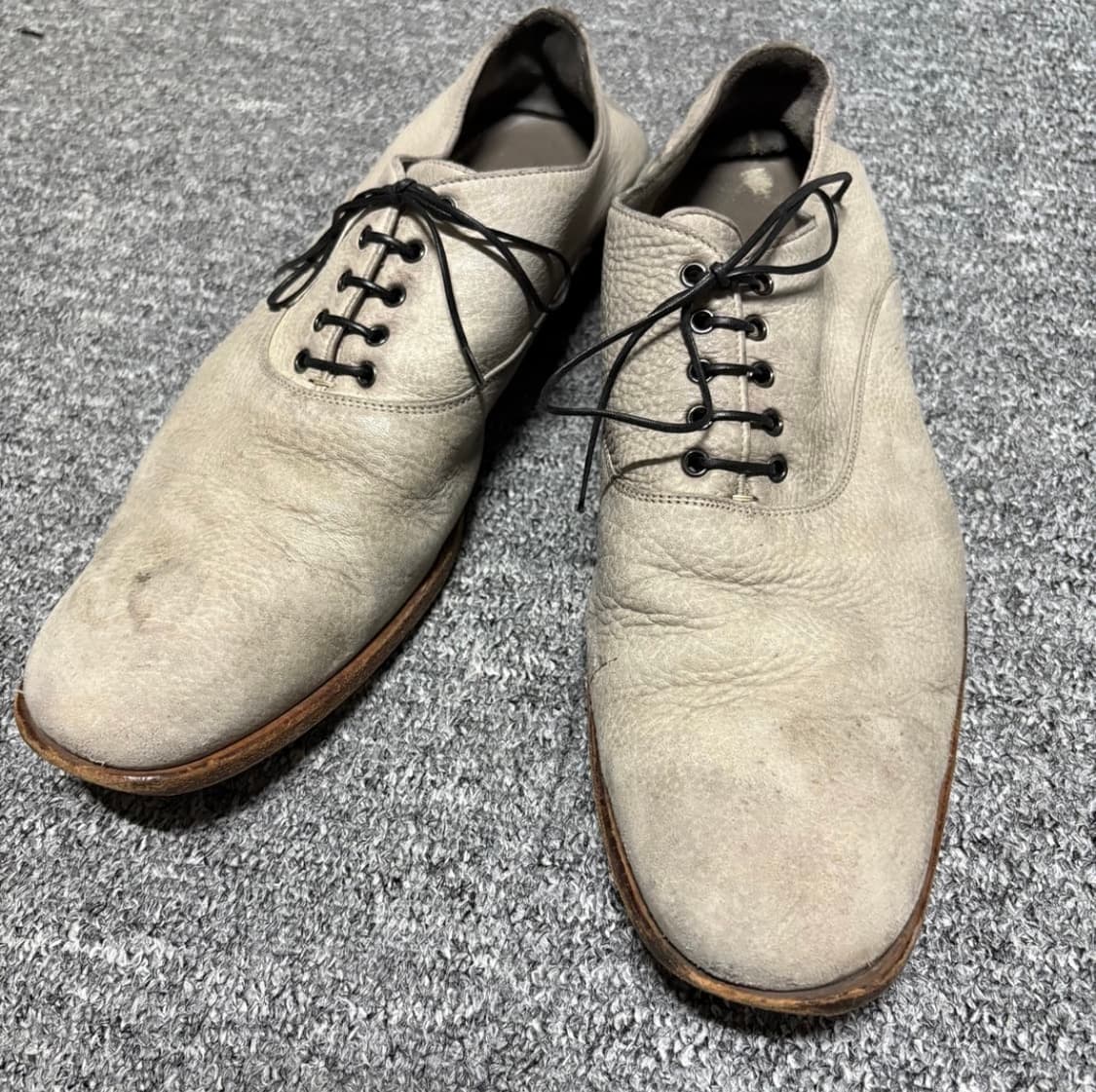 입생로랑 아이보리 더비 슈즈 42.5 270~275 생로랑 상품이미지1