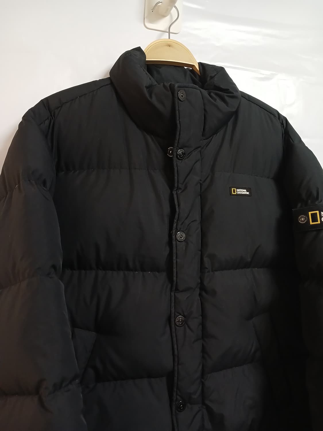 (L,100)내셔널지오그래픽 남성 레이만 숏기장 다운 점퍼 상품이미지2