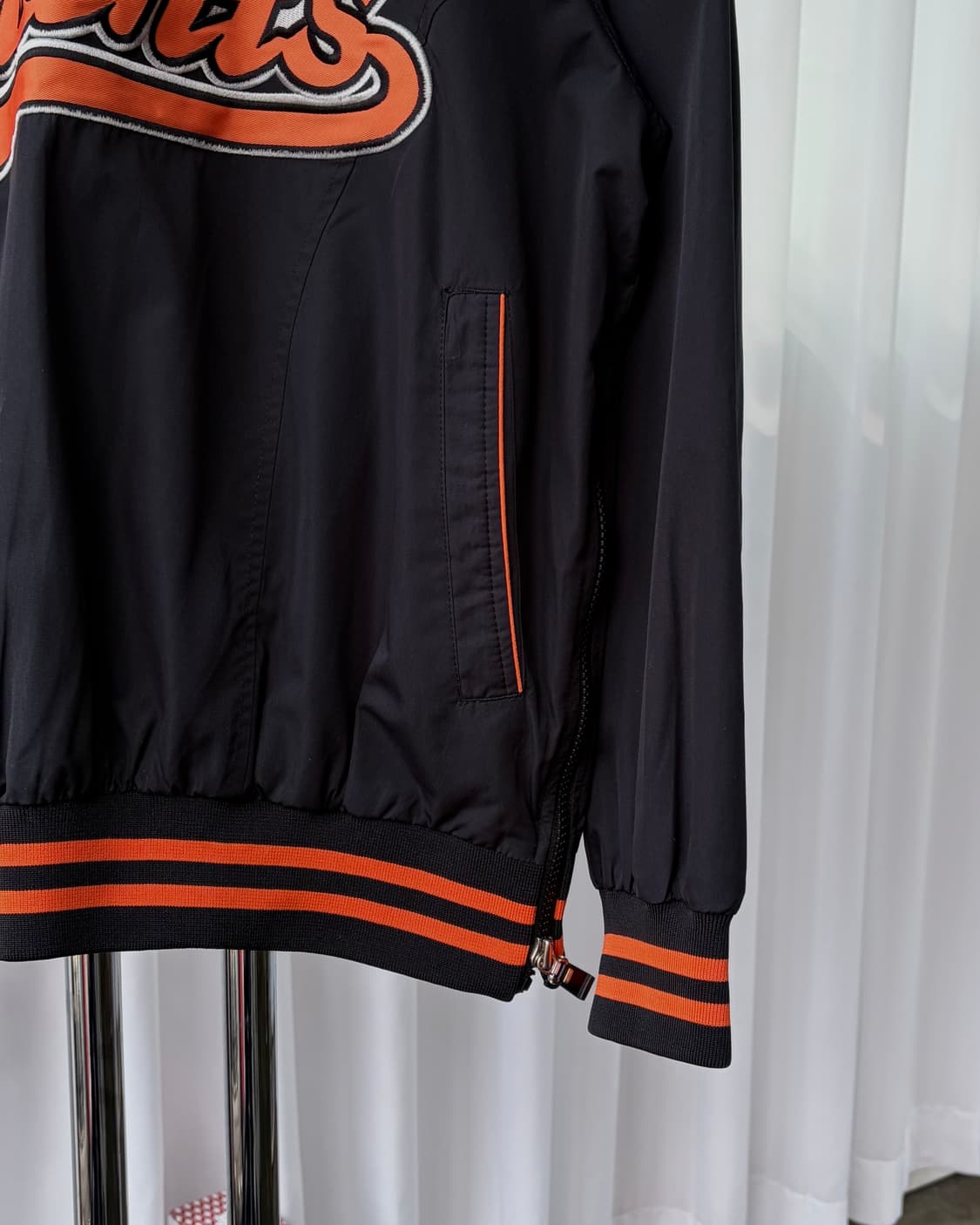 [M]롯데 자이언츠 춘추용 베이스볼 하프집업 바람막이 자켓 상품이미지6