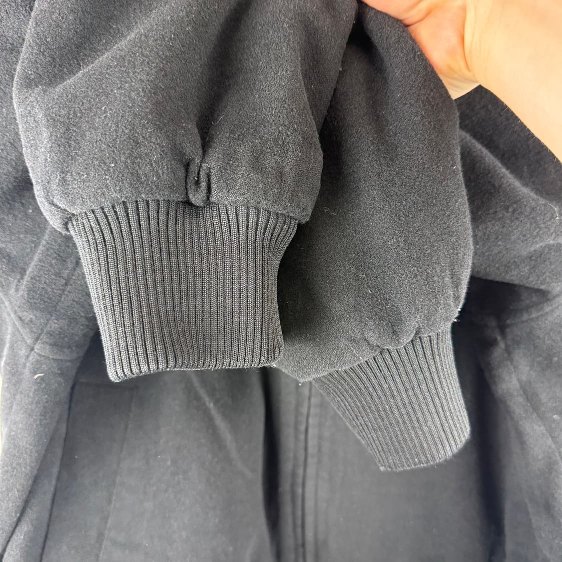 F) 닥스 골프 울 블루종 자켓 블랙 상품이미지4