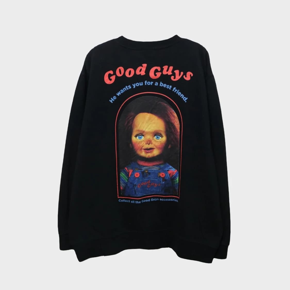 CHUCKY 처키 프린팅 맨투맨 61232 상품이미지1