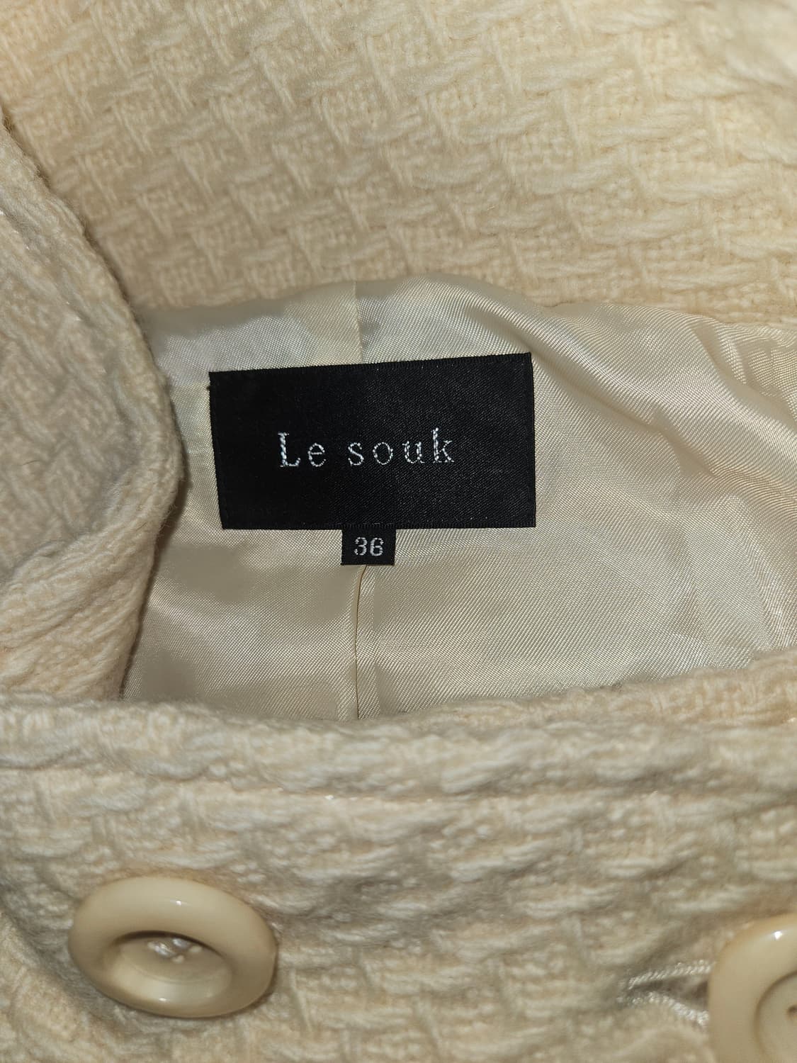 le souk 빈티지 울 버터 코트 상품이미지4