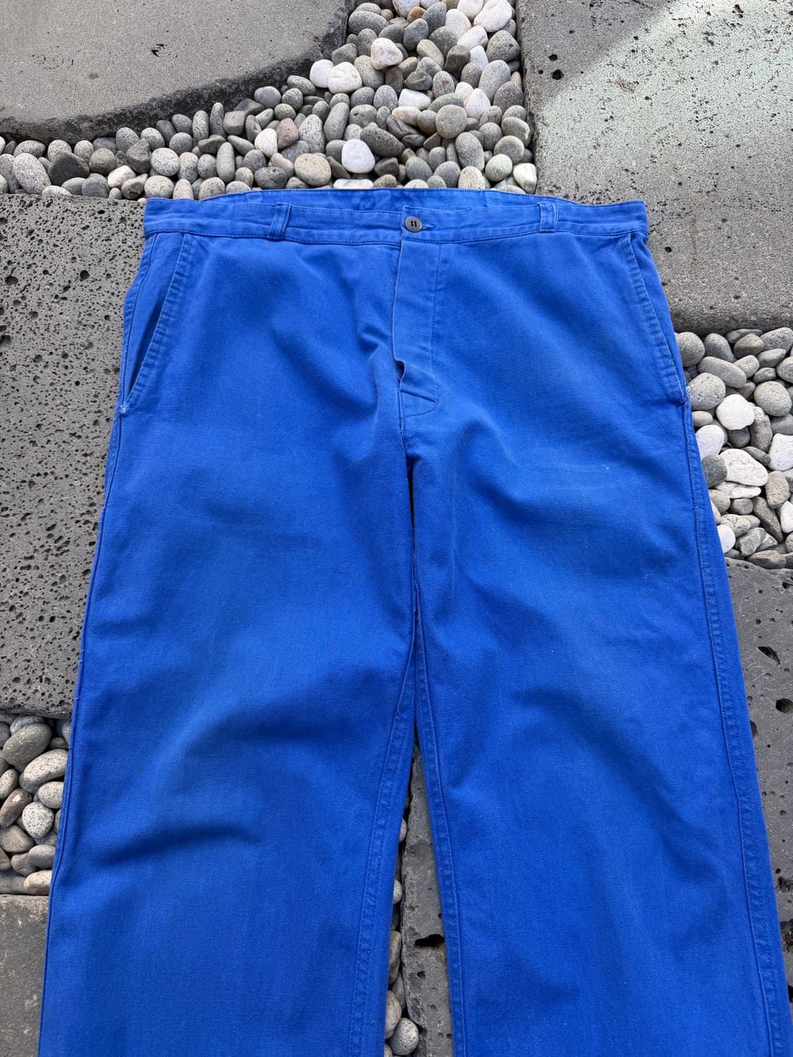 1980s VINTAGE WASHED FRENCH 빈티지 프렌치워크팬츠 상품이미지3
