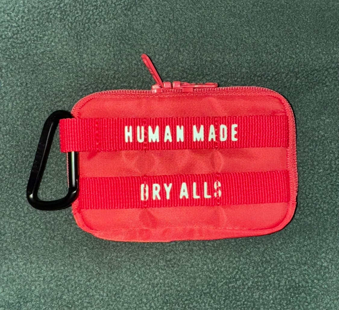 휴먼메이드 밀리터리 카드케이스 카드지갑 빨강 상품이미지1