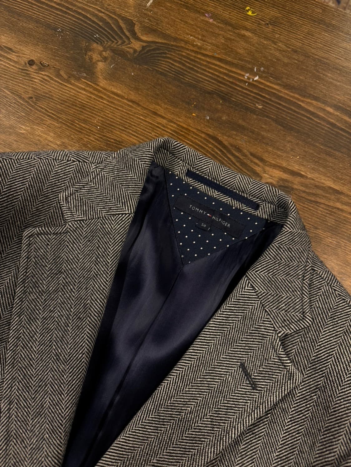 타미힐피거 헤링본자켓 남성105 상품이미지7