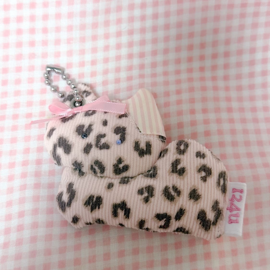 124u 작은냥이들 keyring 레오파드 호피 갸루고양이 키링 히메갸루 상품이미지1