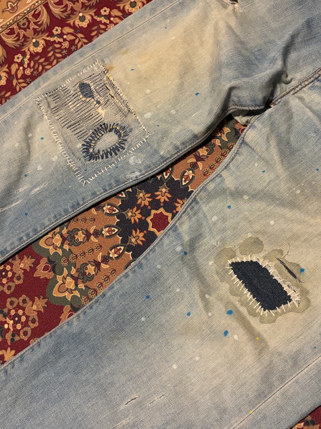 [32] 00‘s 빈티지 리바이스 levis 505 리워크 데님팬츠 상품이미지3