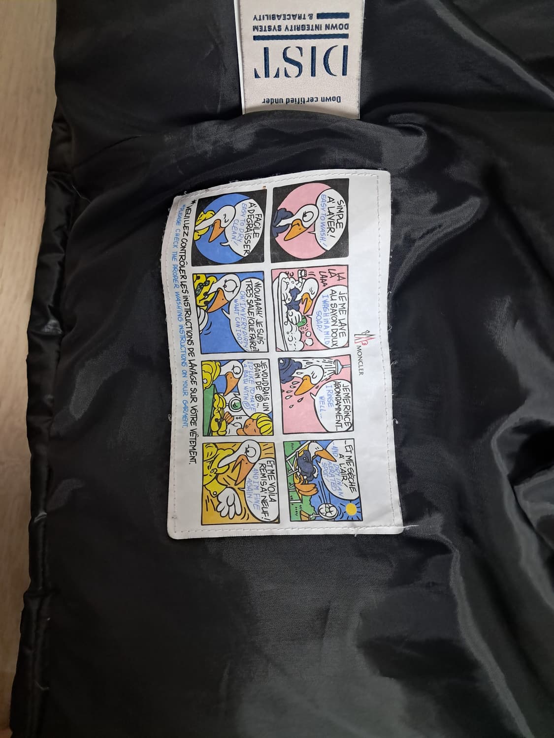 몽클레어 블랙 패딩 상품이미지5