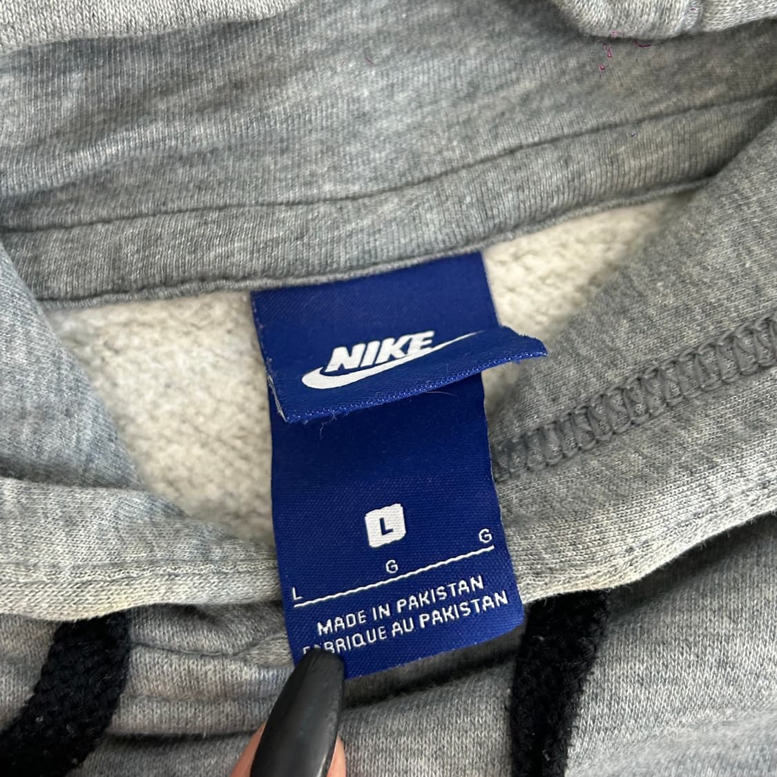 Nike 나이키 서울 화이트 로고 그레이 후드티 상품이미지5