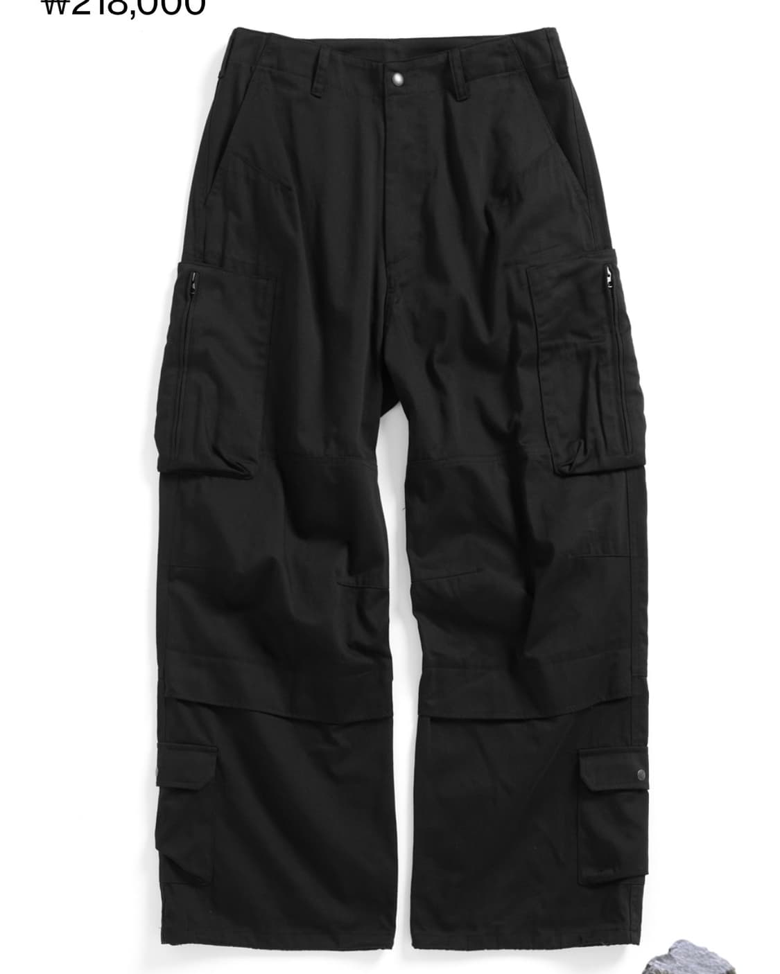 [2(S)]해칭룸 집카고 블랙 25FW 상품이미지1