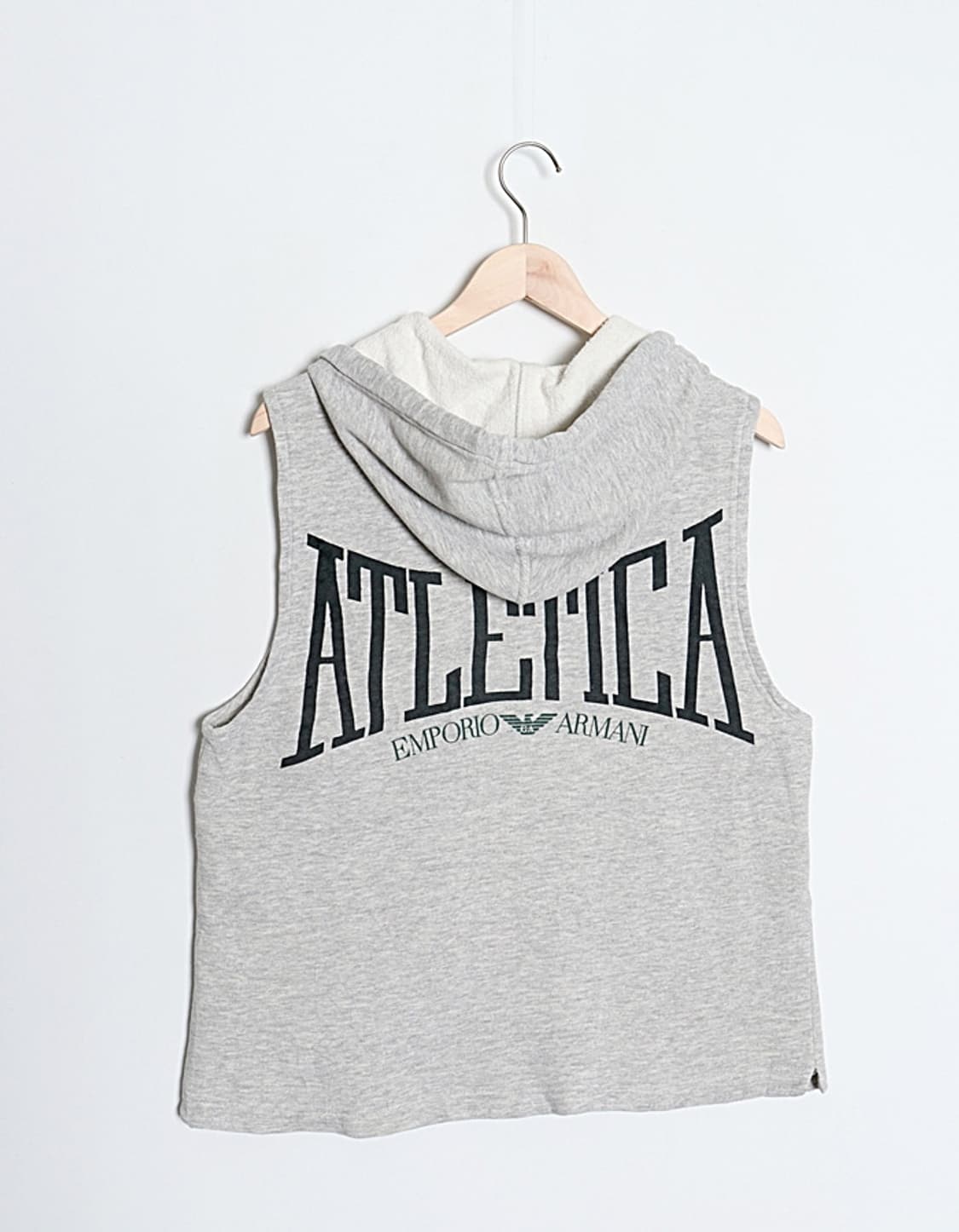 EMPORIO ARMNAI Sweat Sleeveless Hoodie 상품이미지4