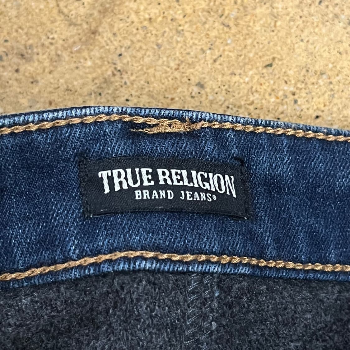 [정품/26] 트루릴리젼 다크 데님 청바지 b14 상품이미지6