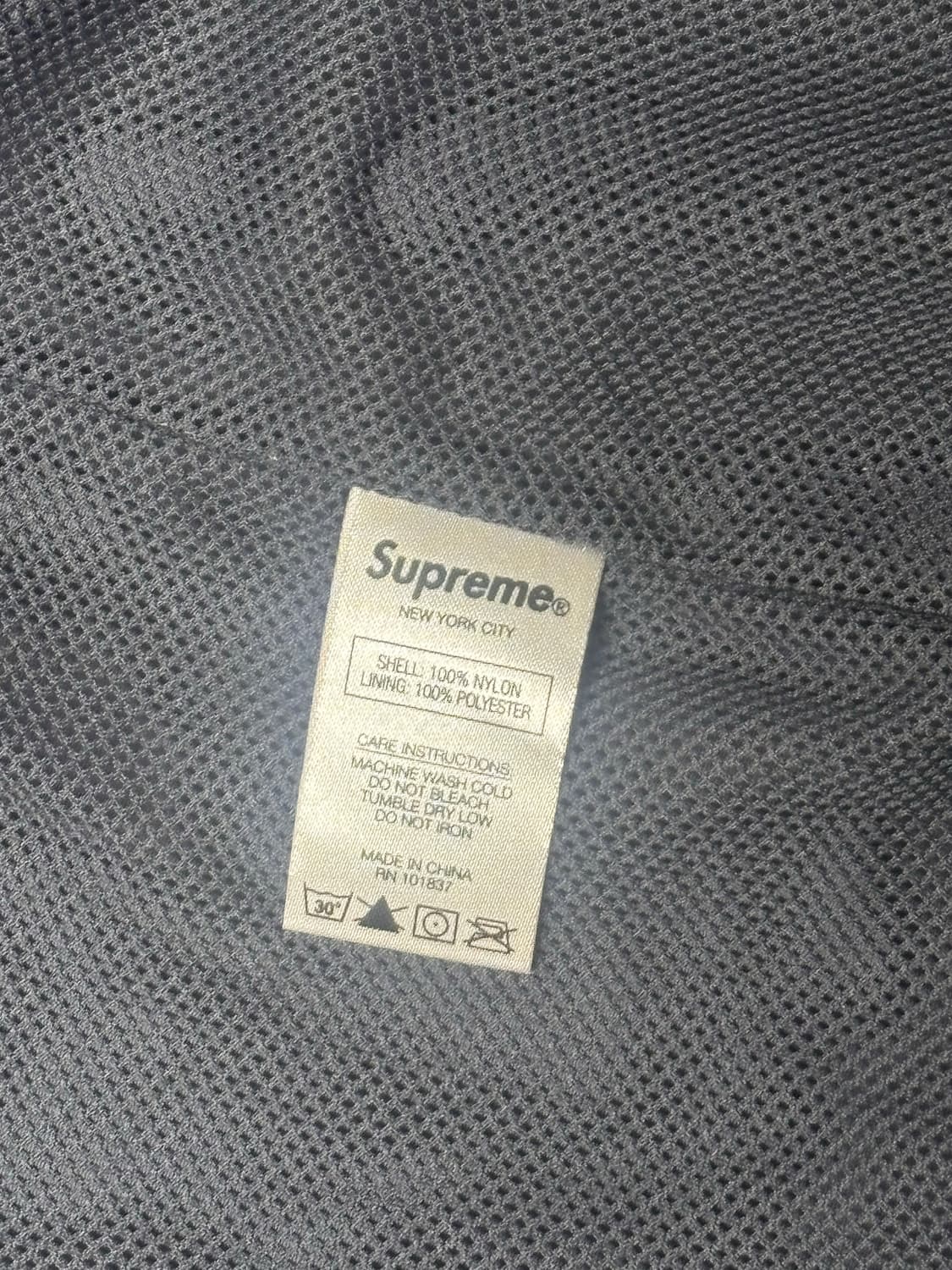 (S) 슈프림 파이핑 트랙 자켓 그레이 상품이미지4