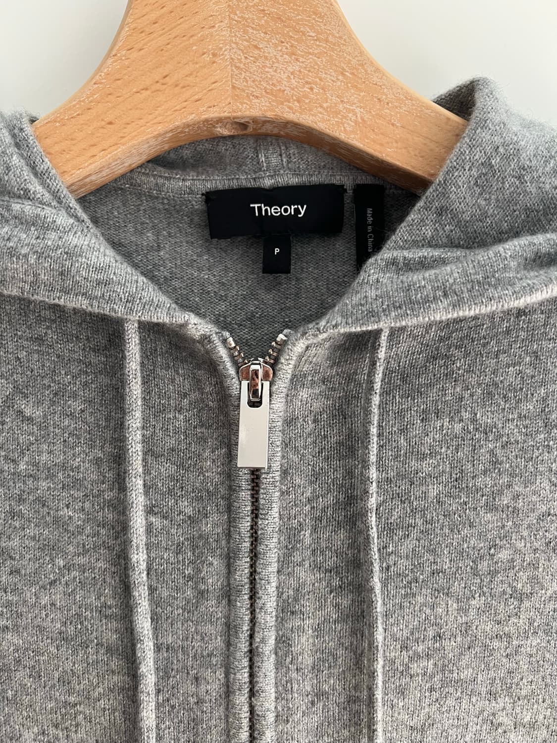 띠어리 캐시미어100 후드집업 가디건 상품이미지2