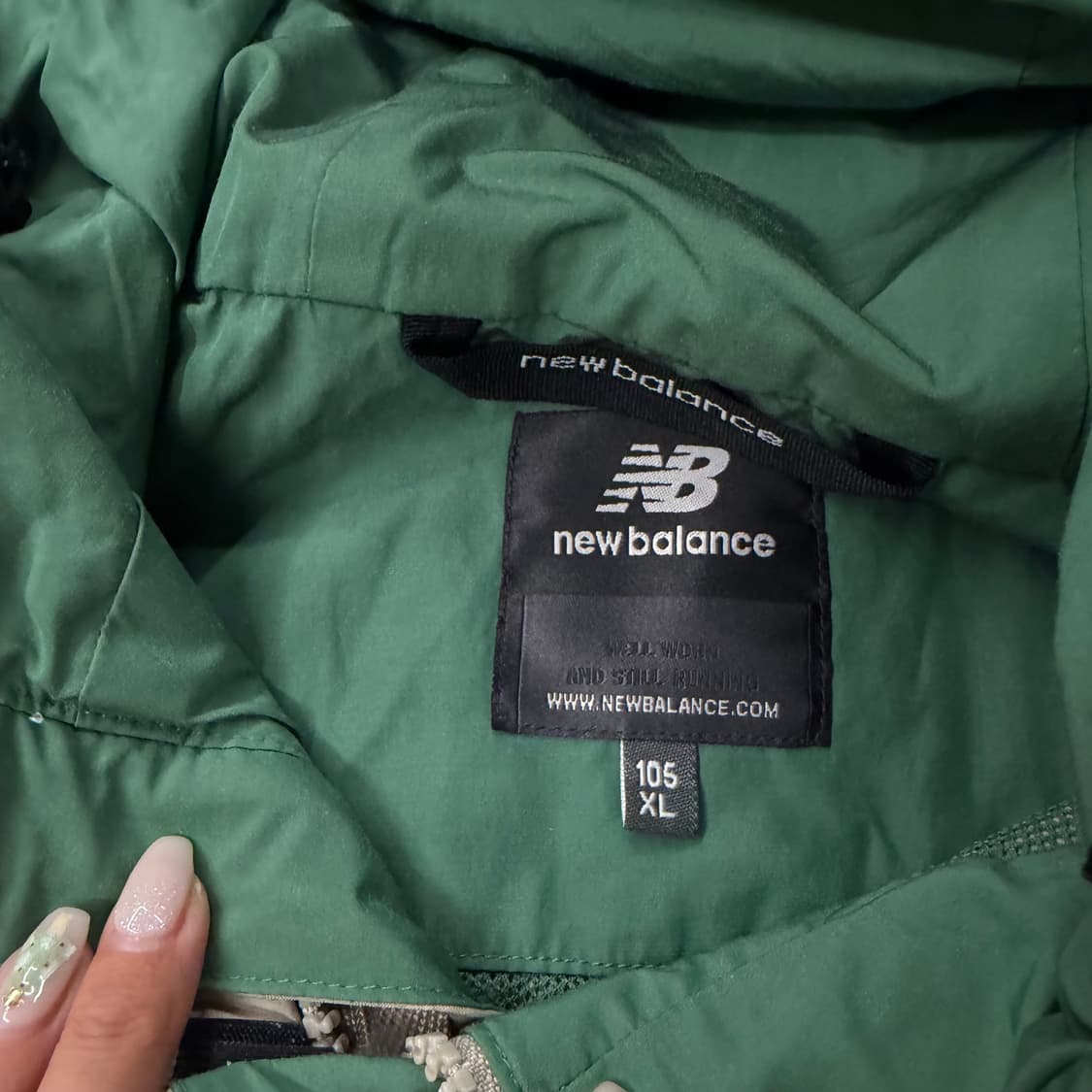 [정품/XL] 뉴발란스 마운틴 파카 바람막이 자켓 상품이미지5
