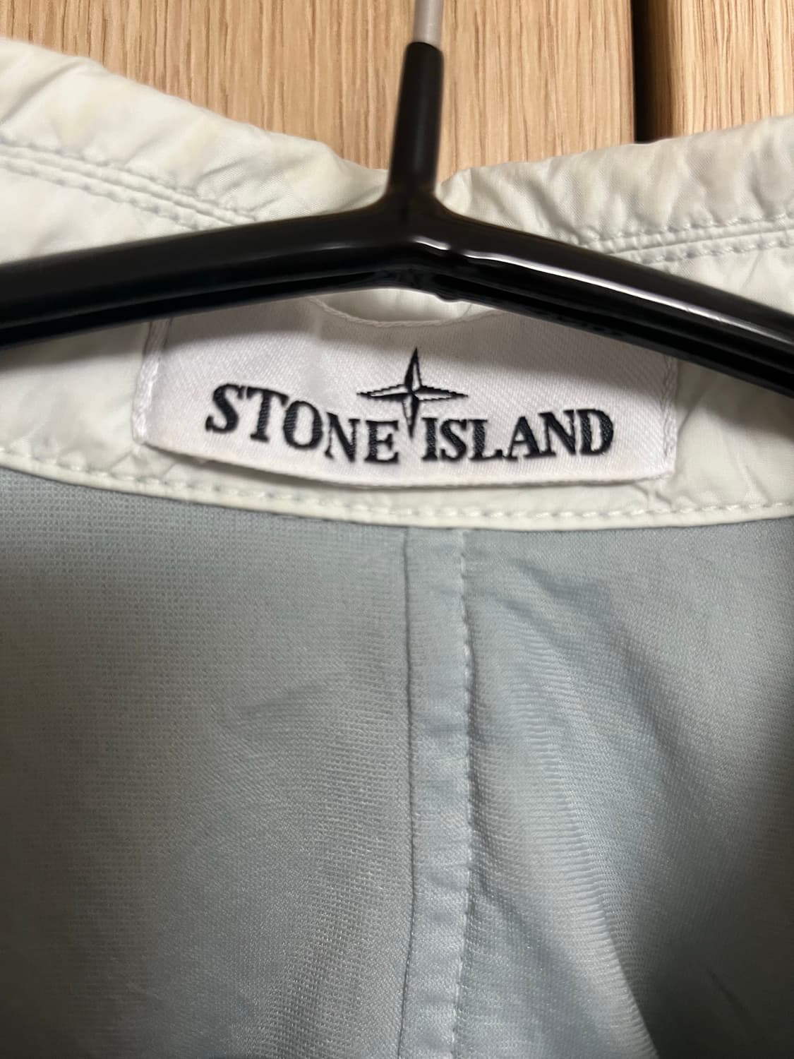 스톤아일랜드 크링클랩스 오버셔츠 아이스그레이 상품이미지3