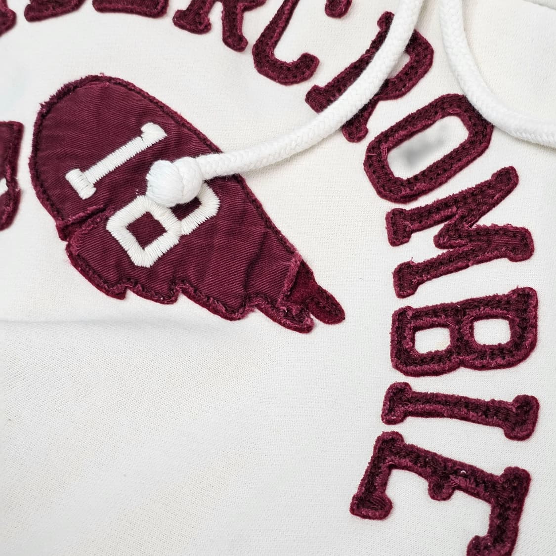 M Abecrombie 아베크롬비 크림 후드집업 상품이미지9