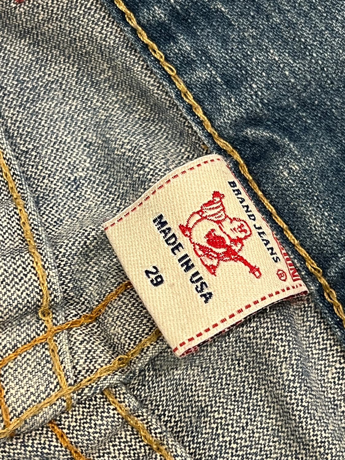 트루릴리전 부츠컷 데님 처분  상품이미지4