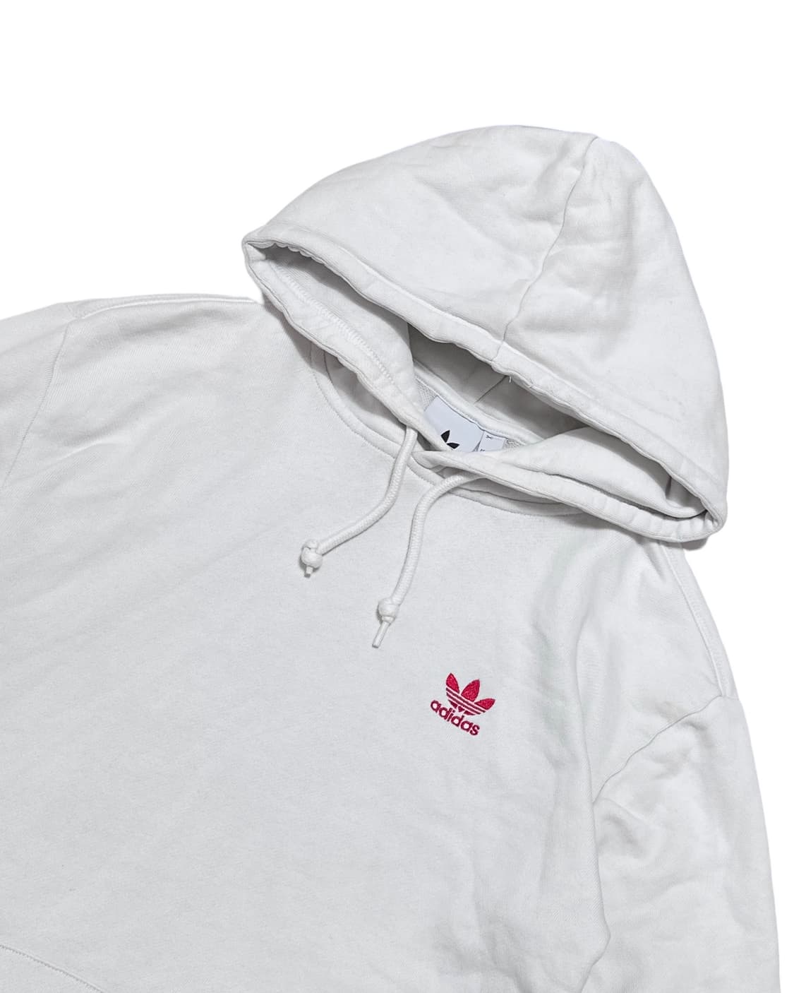 아디다스 파이어버드 흰색 후드티 상품이미지3