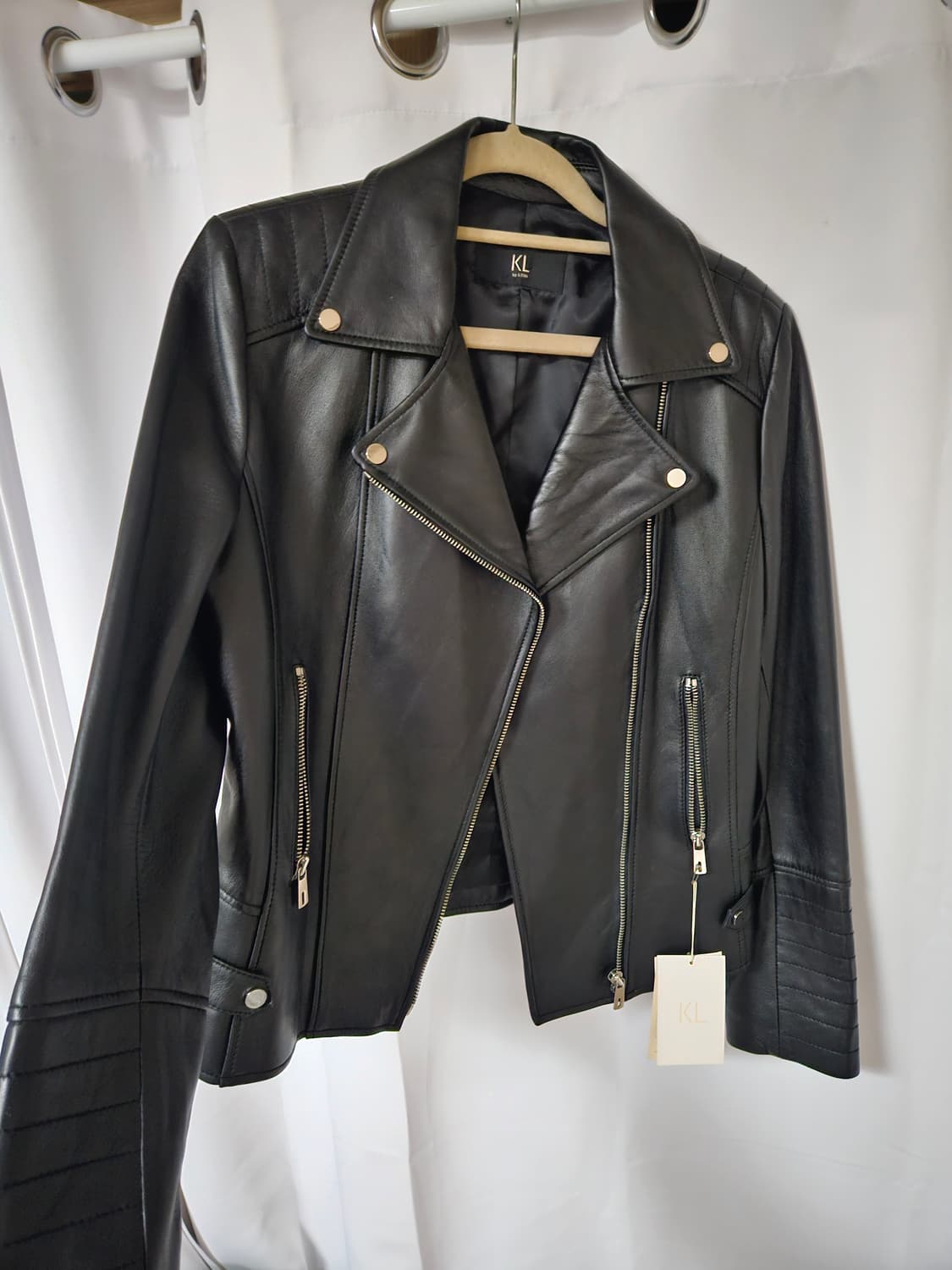 kl by lynn 양가죽자켓 66사이즈 택있는새옷 상품이미지2