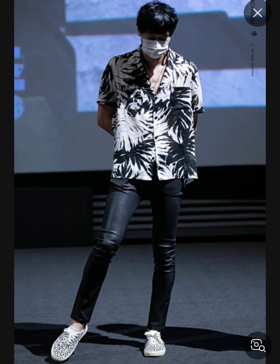 생로랑 15ss 하와이안 반팔셔츠 41사이즈 상품이미지7