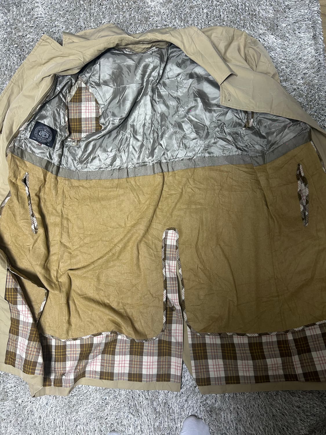 J PRESS 트랜치코트 사이즈 105 상품이미지4