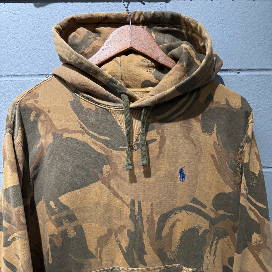 폴로 데님엔서플라이 카모 후드티 상품이미지2