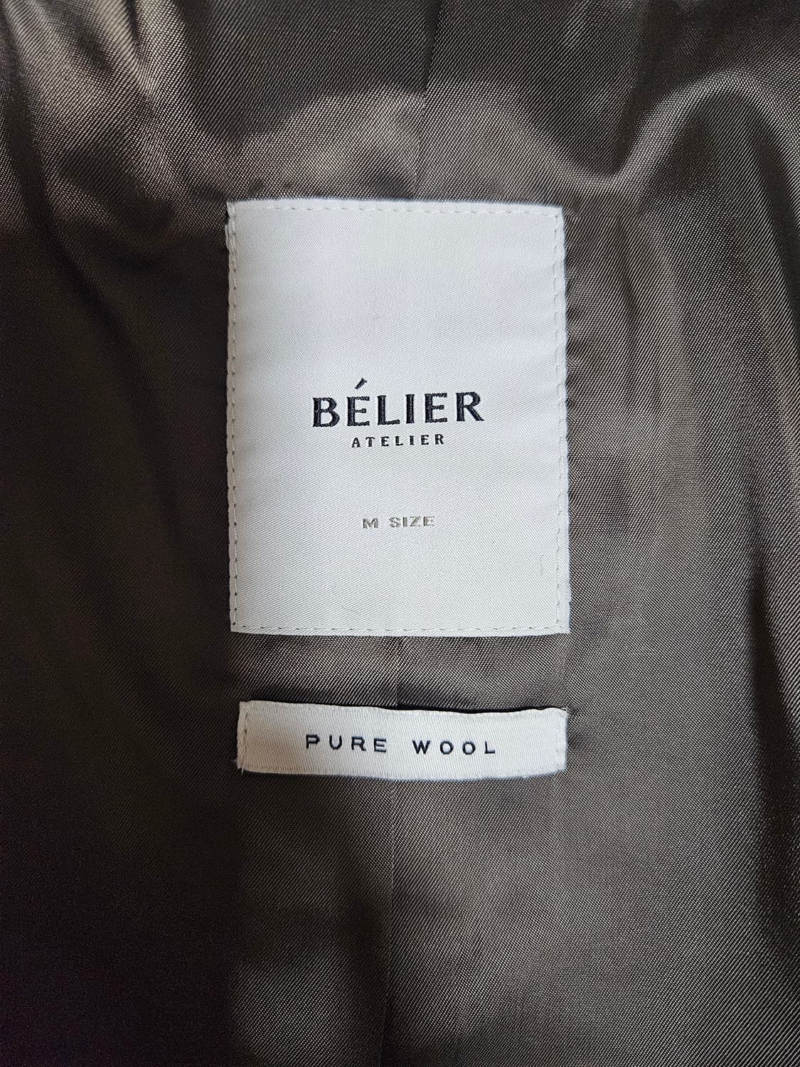 벨리에 시티트립 블루종 자켓 브라운 상품이미지5