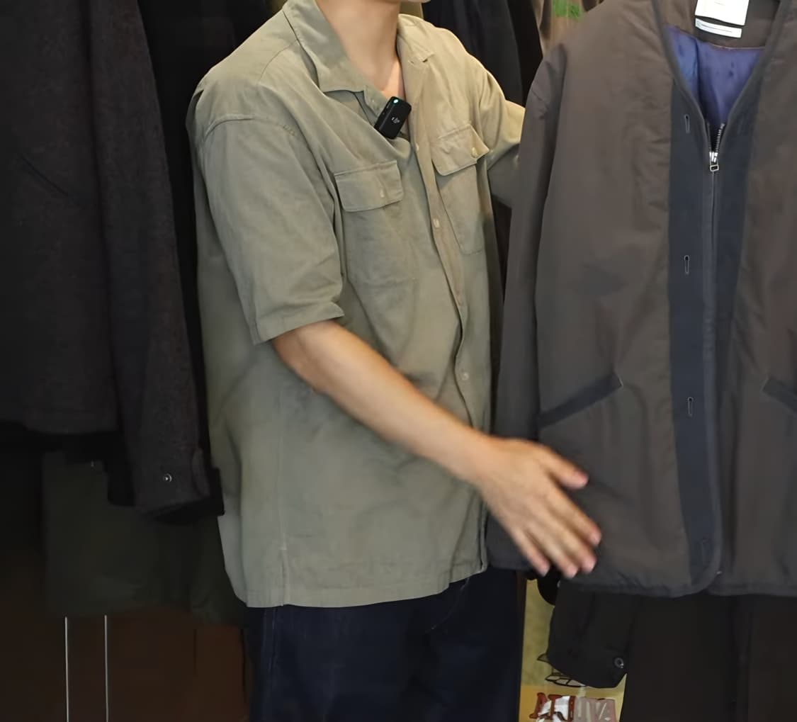 아워셀브스 샴브레이 릴렉스 워크 셔츠 상품이미지4